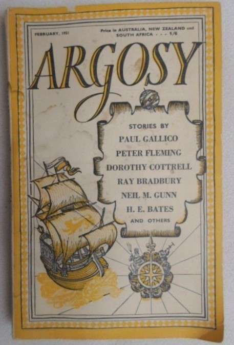FEBRUARY 1951 - ARGOSY - AMERICA'S VERY FIRST PULP MAGAZINE!!