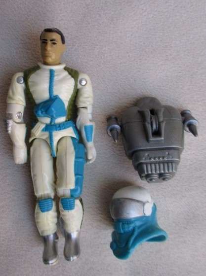 VINTAGE 1989 G I  JOE FIGURE - MADE IN HONG KONG - COUNTDOWN!!