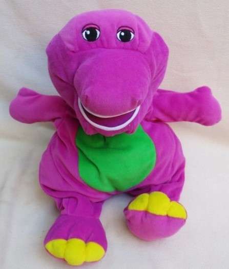 RELISTED - A SOFT CUDDLY BARNEY FOR THE LITTLE BARNEY FAN!!