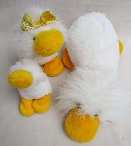 THREE ADORABLE LITTLE SOFT DUCKS!!