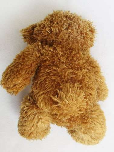 A CUTE LITTLE BROWN NOSED BEAR WITH REXINE PAW PADS!!