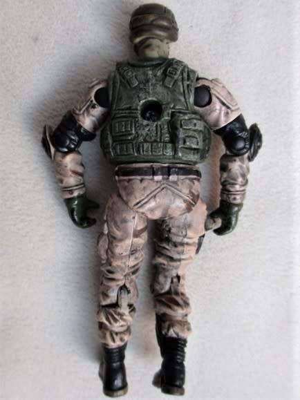 BBI ARTICULATED MILITARY ACTION FIGURES X 2 - RATHER HARD TO FIND - SCALE 1:18 - G.I. JOE SIZE!!