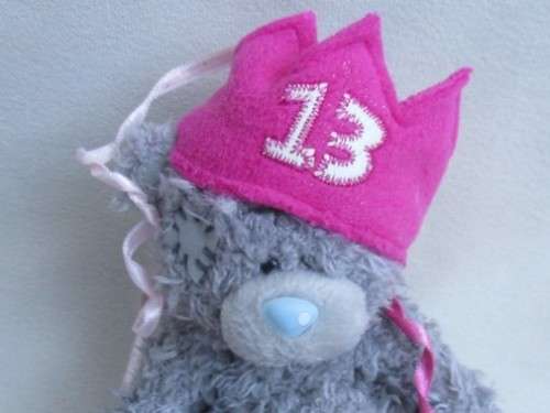 CUTE TATTY TEDDY  (ME TO YOU) - 13TH BIRTHDAY!!