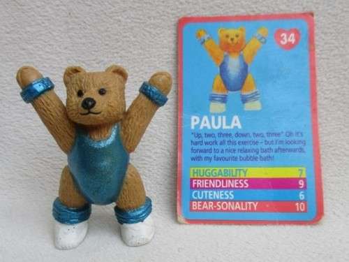 CUTE TEDDY IN MY POCKET WITH ORIGINAL CARD - PAULA!!