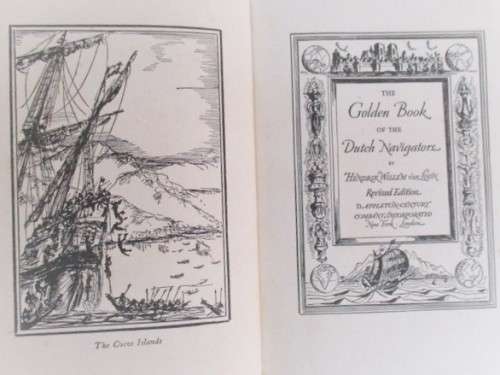 1938 - THE GOLDEN BOOK OF DUTCH NAVIGATORS BY HENDRIK WILLEM VAN LOON