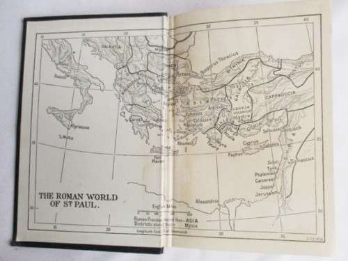 1936 - A SPECIAL BOOK CONTAINING A SPECIAL SOUVENIR - IN THE STEPS OF ST. PAUL BY H.V. MORTON