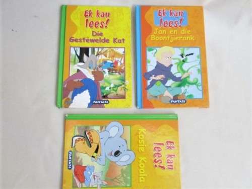 DRIE LADYBIRD EN DRIE FANTASI SELF LEES BOEKIES