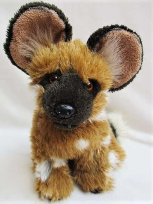 COLLECTABLE 26CM TALL 'BORN IN AFRICA'  WILD DOG