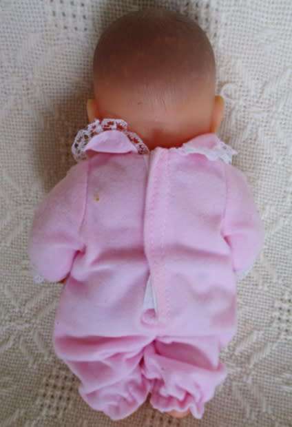 COLLECTABLE 22CM TALL BAYER CHUBBY BABY DOLL