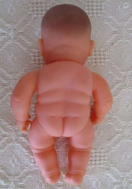 COLLECTABLE 22CM TALL BAYER CHUBBY BABY DOLL