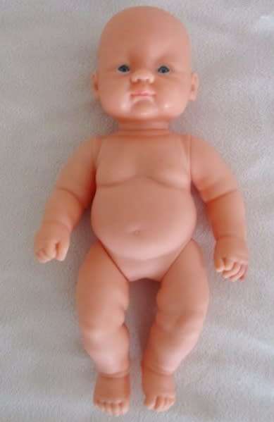 A CUTE CHUBBY BABY DOLL