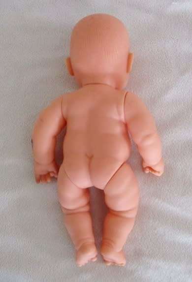 A CUTE CHUBBY BABY DOLL