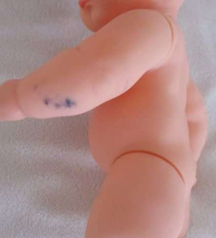 A CUTE CHUBBY BABY DOLL