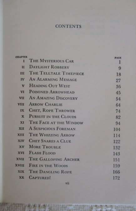 1955 - THE HARDY BOYS - THE SIGN OF THE CROOKED ARROW - HRADCOVER IN VERY NICE CONDITION!