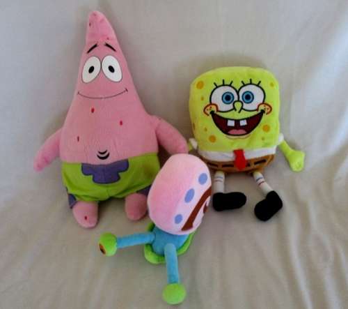 SPONGEBOB SQUAREPANTS AND HIS FRIENDS PATRICK STAR AND GARY SNAIL