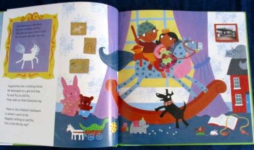 A BEAUTIFUL PICTURE STORY BOOK IN GREAT CONDITION WITH GLITTER PICTURES