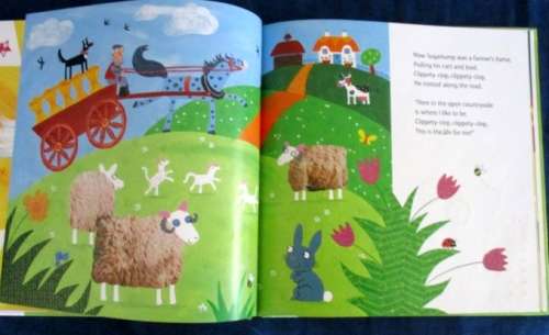 A BEAUTIFUL PICTURE STORY BOOK IN GREAT CONDITION WITH GLITTER PICTURES