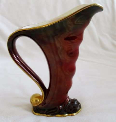 STUNNING CROWN DEVON ROUGE ROYALE LUSTRE VASE