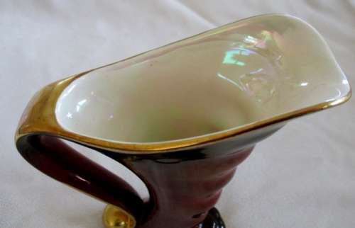 STUNNING CROWN DEVON ROUGE ROYALE LUSTRE VASE