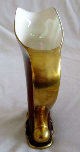 STUNNING CROWN DEVON ROUGE ROYALE LUSTRE VASE