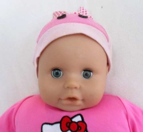 A LARGE VERY COLLECTABLE 58CM TALL 'KINGSTATE' BABY DOLL WITH THE SWEETEST MOUTH - GREAT CONDITION