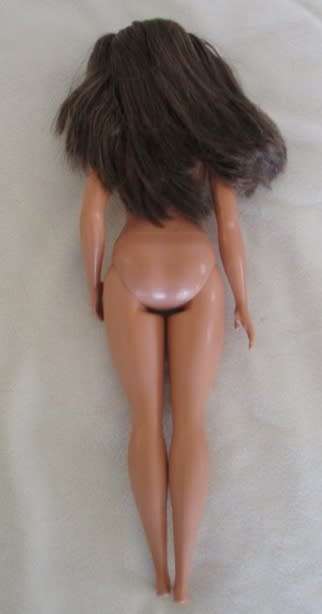 NEW SHAPE CURVY BARBIE WITH BEAUTIFUL BROWN EYES!!