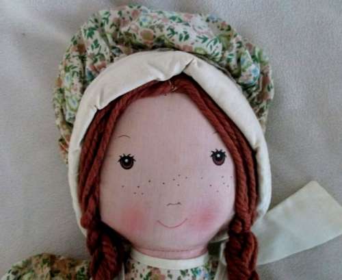 VINTAGE 1970's KNICKERBOCKER HOLLY HOBBIE'S FRIEND HEATHER - 40CM TALL