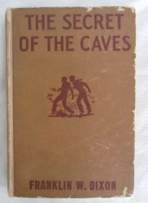 RELISTED - AN OLD EDITION OF THE HARDY BOYS SERIES - THE SECRET OF THE CAVES