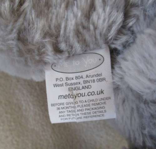 CUTE TATTY TEDDY  (ME TO YOU) IN HIS HAPPY BIRTHDAY JERSEY!!