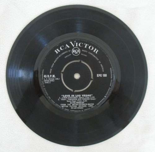 ELVIS SEVEN SINGLE - LOVE IN LAS VEGAS