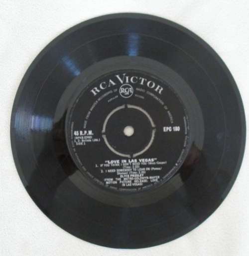 ELVIS SEVEN SINGLE - LOVE IN LAS VEGAS