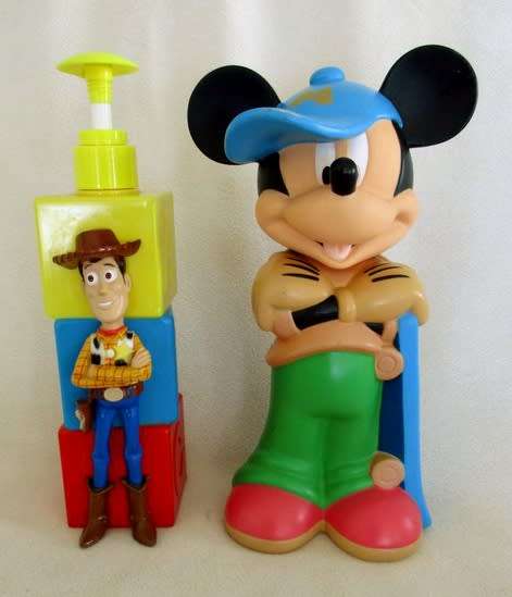 TWO NICE-SIZED PLASTIC COLLECTABLES TO DISPLAY!