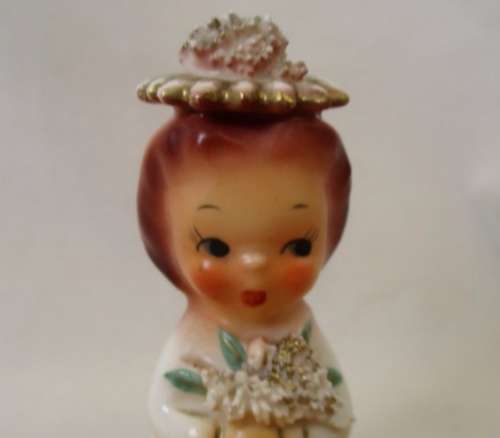 SMALL BELL - VINTAGE  JAPANESE PORCELAIN - BELLE OF THE MONTH - NOVEMBER - SO SWEET!