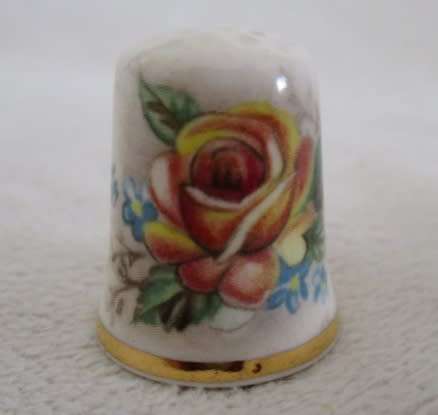 THIMBLE NO 10 - PORCELAIN - MASON'S ENGLAND