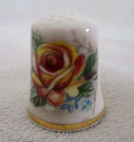 THIMBLE NO 10 - PORCELAIN - MASON'S ENGLAND
