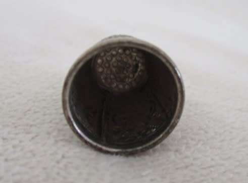 THIMBLE NO 15 - VINTAGE METAL THIMBLE