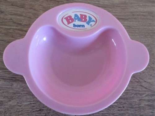 ZAPF CREATIONS BABY BORN DUMMY AND PLATE
