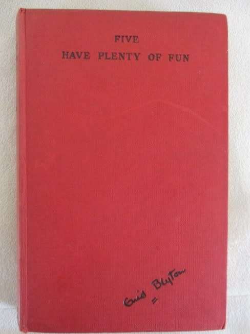 1955 - FIRST EDITION - ENID BLYTON - FIVE HAVE PLENTY OF FUN - GREAT CONDITION