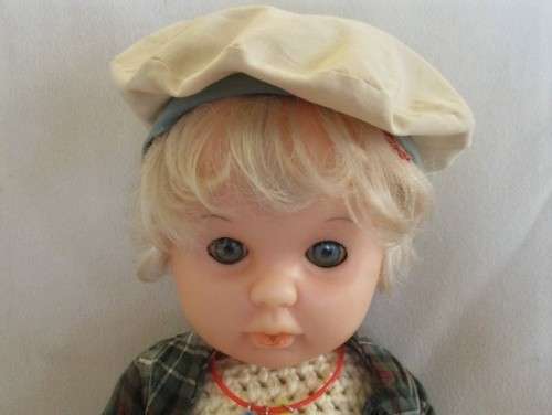 A VINTAGE 44CM TALL FIRST LOVE DOLL WITH TWISTY BODY