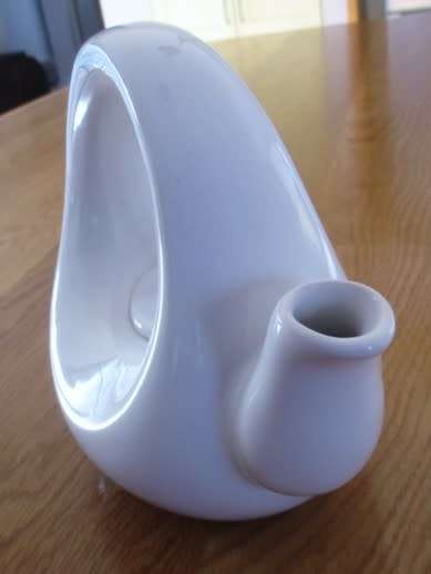 A QUIRKY CONTEMPORARY TEAPOT MADE BY ESSENTIALEARTH CERAMIC STUDIO - LOVE IT!!