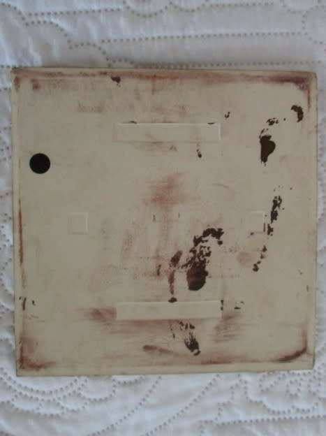 TWO MEN AND THEIR DOGS - DECORATIVE CERAMIC TILES 1970's/80's - ONE PILKINGTON AND ONE LIEBERMANN?