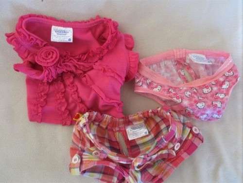 LARGE COLLECTABLE BUILD A BEAR TIGER IN ORIGINAL CLOTHES AND BOOTS - MEOWS WHEN YOU SQUEEZE HER ARM