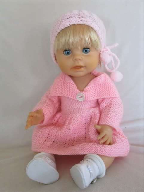 A PRETTY 44CM TALL FIRST LOVE DOLL DRINK AND WET DOLL