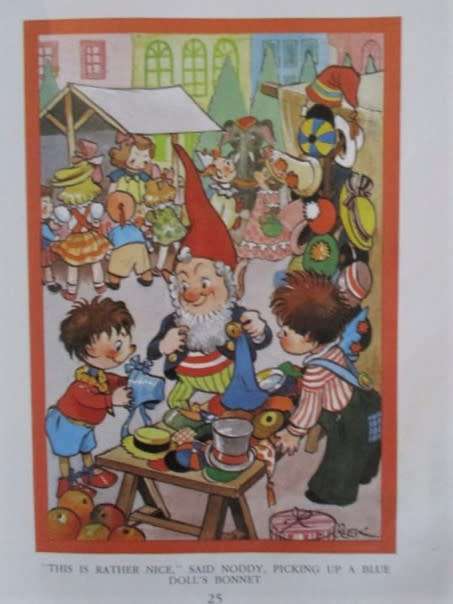 1993 - ENID BLYTON HARDCOVER - NODDY GOES TO TOYLAND!