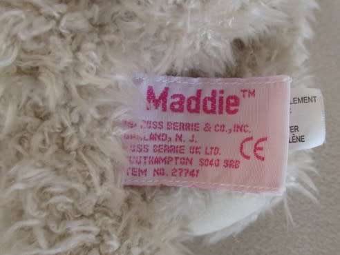 THIS IS MADDIE - THE COLLECTABLE RUSS BUNNY RABBIT