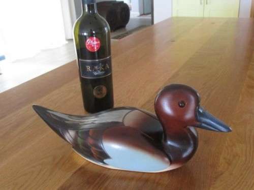 LARGE KNYSNA BIRDS OF AFRICA HAND CARVED AND PAINTED LIMITED EDITION (364/2000) PINTAIL DUCK