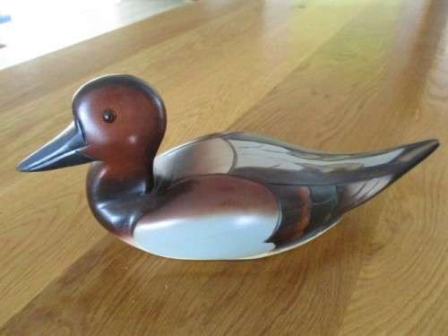 LARGE KNYSNA BIRDS OF AFRICA HAND CARVED AND PAINTED LIMITED EDITION (364/2000) PINTAIL DUCK