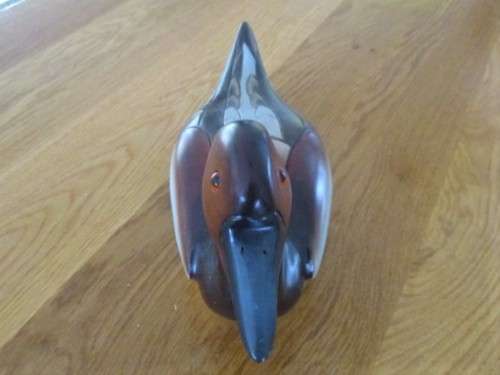 LARGE KNYSNA BIRDS OF AFRICA HAND CARVED AND PAINTED LIMITED EDITION (364/2000) PINTAIL DUCK