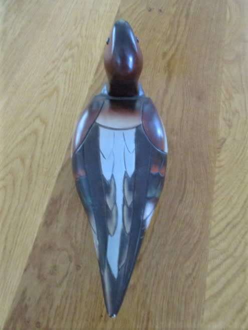 LARGE KNYSNA BIRDS OF AFRICA HAND CARVED AND PAINTED LIMITED EDITION (364/2000) PINTAIL DUCK