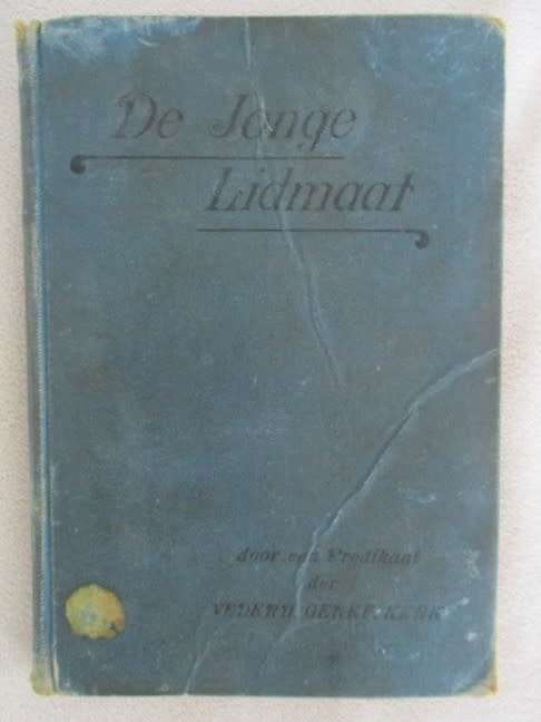 1913 -Geteken deur eerste predikant Vereengiging NG Kerk - De Jonge Lidmaat deur Ds. HE Steyn